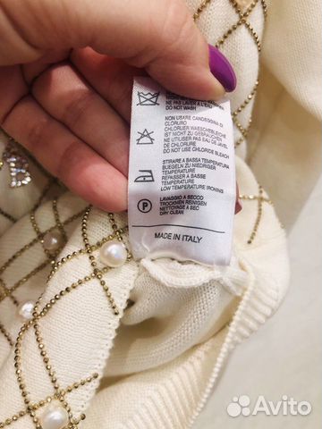 Кардиган Blumarine с норкой оригинал в идеале