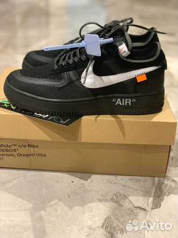 Кроссовки Nike & Off-White Air force black Кроссовки Nike & Off-White Air force black