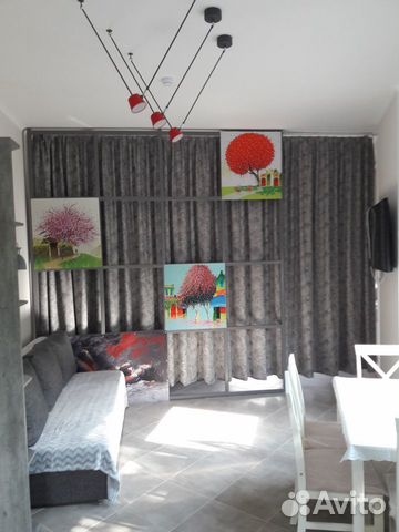 

Квартира-студия, 40 м², 4 кровати