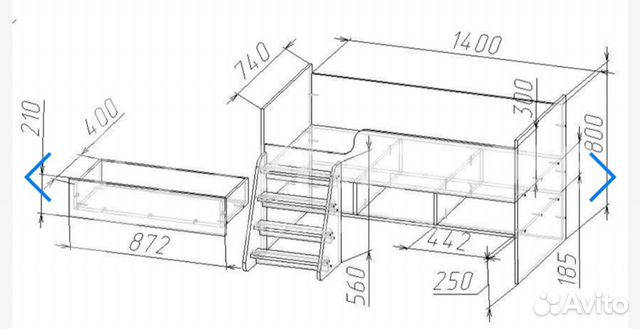 Детская кровать Детская кровать