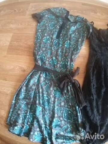 2 летних платья (черное новое)