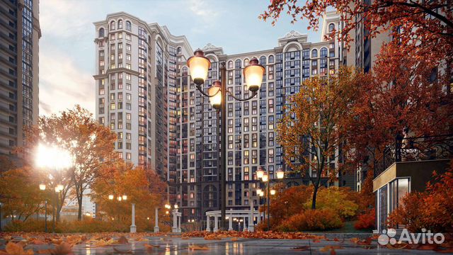 1-к квартира, 45.8 м², 20/21 эт.