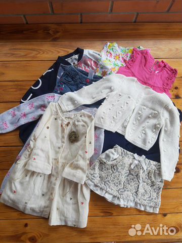 Пакет вещей на девочку р-р86