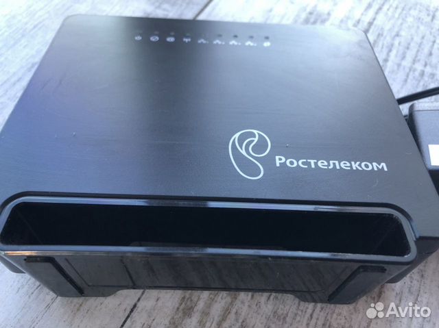 Роутер и тв приставка Ростелеком