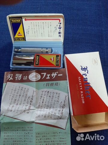 Т - образная бритва Feather Япония