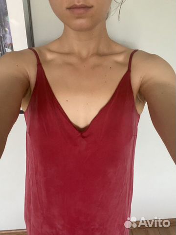 Платье комбинация massimo dutti