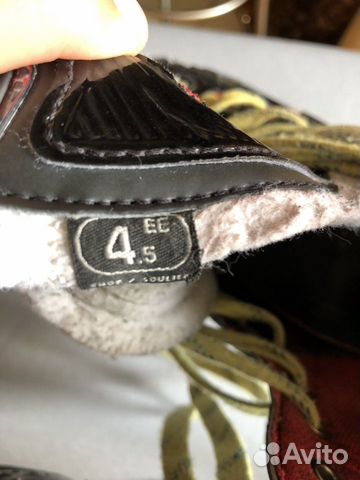Коньки хоккейные Bauer x800 vapor 4,5 EE 38 р