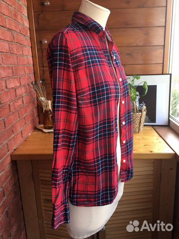 Рубашка Tommy Hilfiger в клетку Рубашка Tommy Hilfiger в клетку