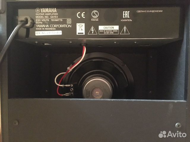 Комбоусилитель (комбик) Yamaha GA15II Комбоусилитель (комбик) Yamaha GA15II