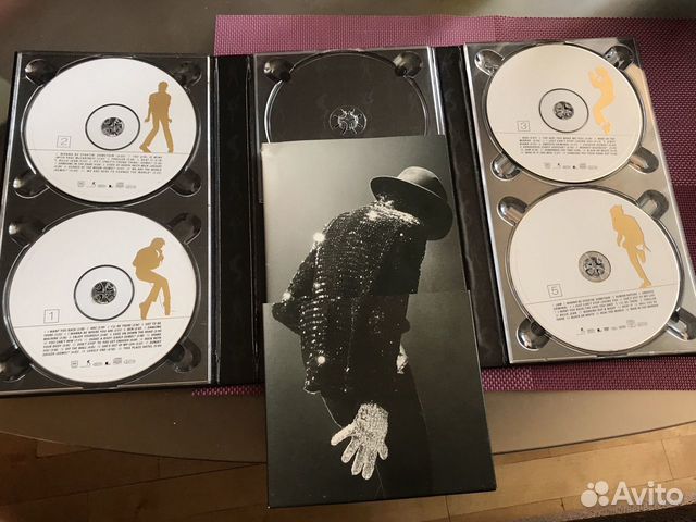 Коллекционное издание из 4 CD Michael Jackson “The Коллекционное издание из 4 CD Michael Jackson “The