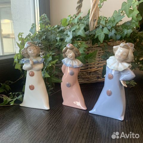 Статуэтки пьеро NAO lladro
