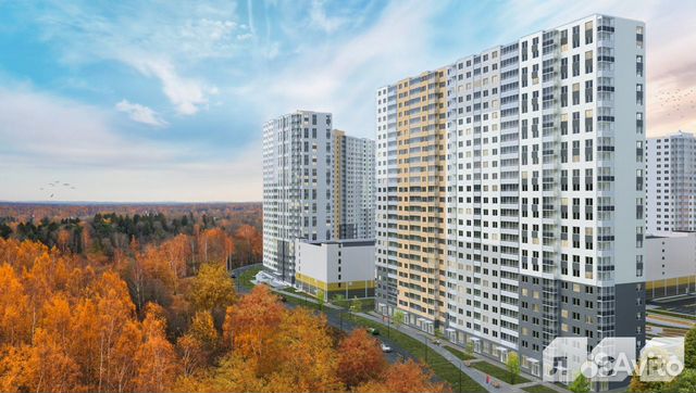 1-к квартира, 36.6 м², 21/22 эт.