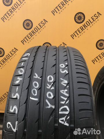 Летние шины R19 255 40 Yokohama Advan Sport