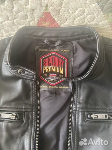 Кожаная куртка Superdry Кожаная куртка Superdry