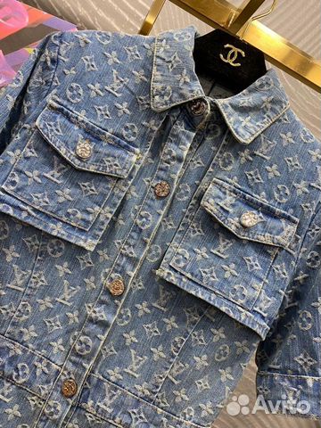 Платье джинсовое Lous Vuitton