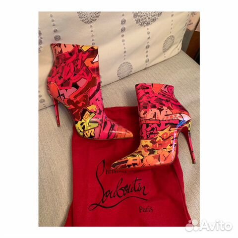 Ботильоны новые Оригинал Christian Louboutin
