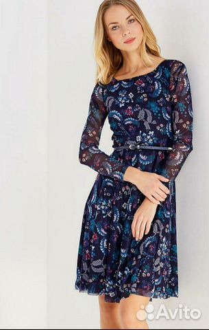 Платье Zarina синее