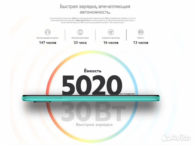 Xiaomi Redmi Note 9 Pro 6/128 Чек Гарантия