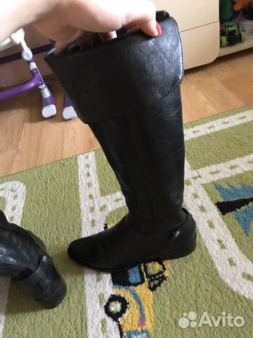 Сапоги 41, кожа