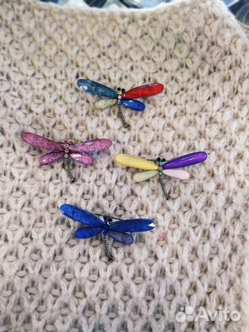 Брошь Стрекоза Брошь Стрекоза