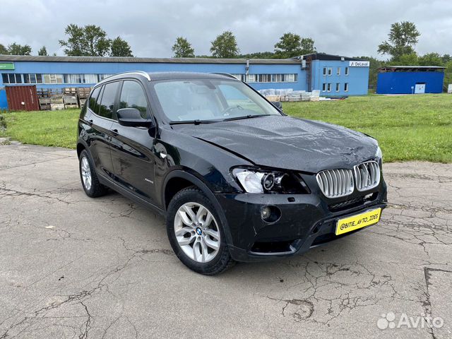 BMW X3 2.0 AT, 2012, битый, 106 000 км BMW X3 2.0 AT, 2012, битый, 106 000 км