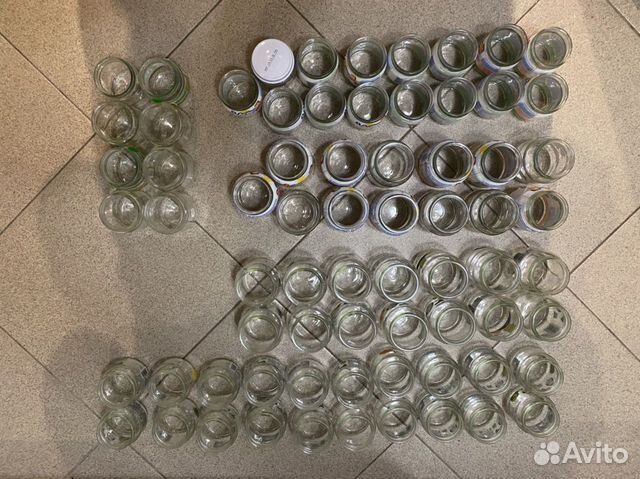 Баночки пустые от детского питания, бесплатно