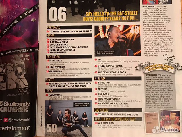 Kerrang #1487 green DAY, paramore Kerrang #1487 green DAY, paramore