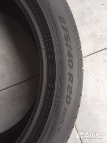 275/40 R20 Pirelli Pzero pz4 пара runflat