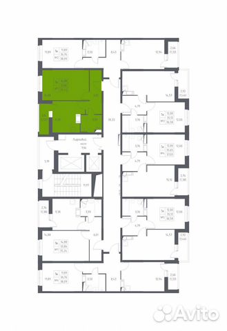 1-к квартира, 35.4 м², 11/17 эт. 1-к квартира, 35.4 м², 11/17 эт.