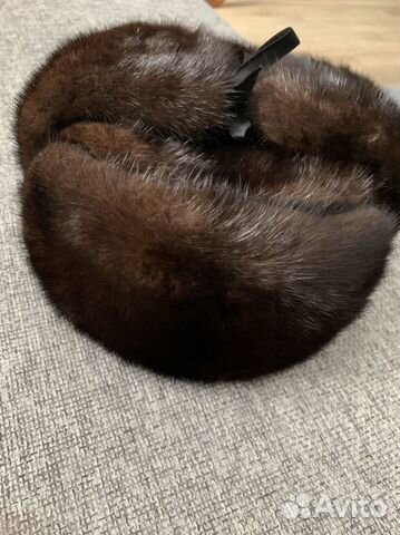 Мужская шапка норковая