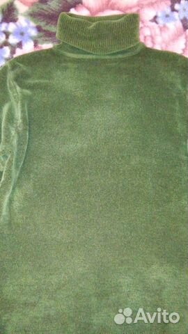 Свитер женский велюровый