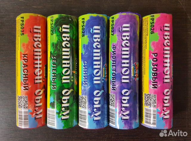 Цветной дым для фотосессии 60 секунд Happy Family