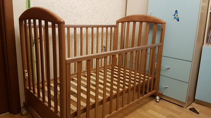 Детская кроватка Papaloni Джованни 120х60 б/у