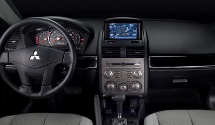 Торпедо Mitsubishi Galant панель приборов