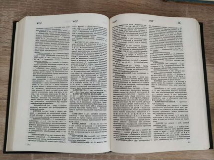 Словари и учебник