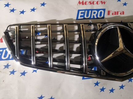 Решетка радиатора Mercedes W207 AMG GT chrome