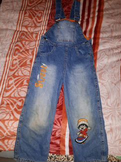 Джинсовый костюм на флисе