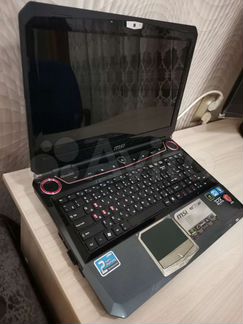 Ноутбук MSI gt683dx, i5, ram 6 gb, gtx 570m
