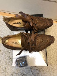 Продаю туфли женские alba р.37, кожа, коричневые