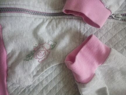 Толстовка с капюшоном на девочку