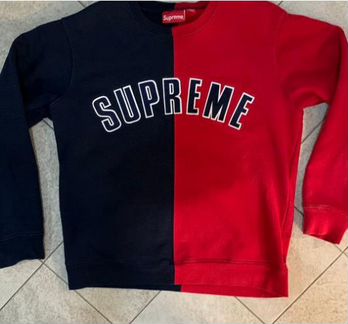 Supreme Split logo crewneck