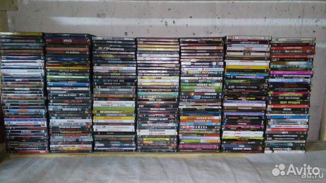 Одним Лотом 419 шт DVD