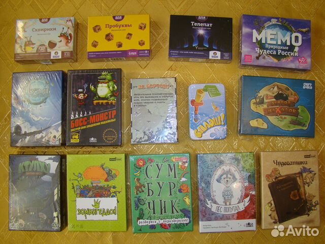 Настольная игра сквирики bondibon