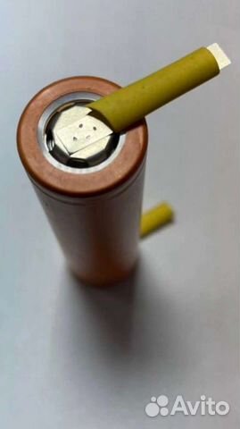 Аккумуляторы 18650 с контактом для пайки