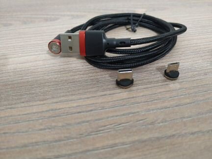 Uslion светодиодный магнитный кабель с адаптером