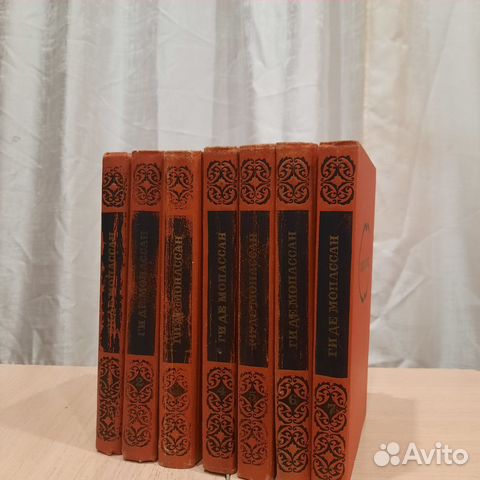 Книги.Мопассан.Собрание сочинений в 7 томах.1977г