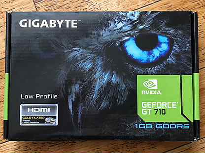 Видеокарта Gigabyte GeForce GT 710 1GB