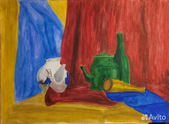 Живопись акварельная 55х75 см мархи