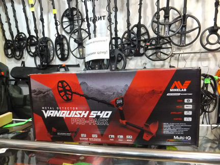 Металлоискатель Minelab Vanquish 540 Pro-Pack