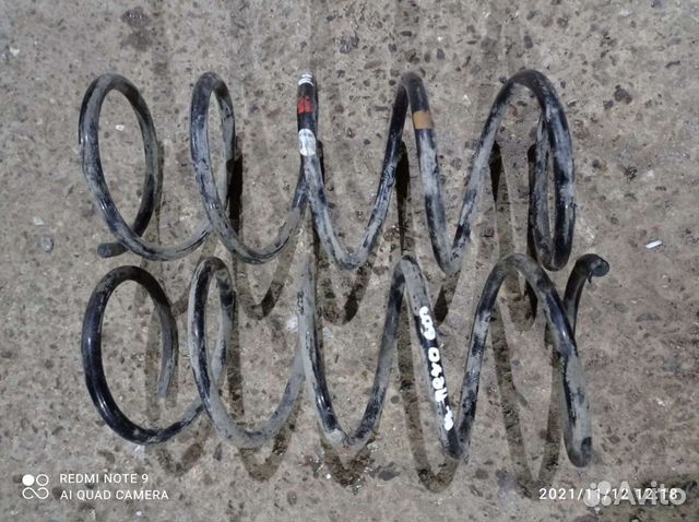 Пружины передние Пежо 607